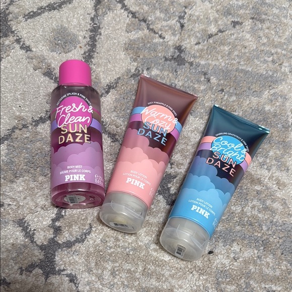 Other - PINK Sun Daze Body Mist and Lotion Set